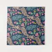 Traditional Mughal Allover Designart,pattern,flora Wandteppich (Vorderseite (Horizontal))