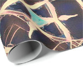 traditional pattern geschenkpapier (Rolleneckpunkt)