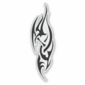 Traditional Tattoo Art Inspired Design Aufkleber (Vorderseite)