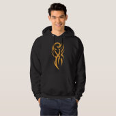 Traditional Tattoo Art Inspired Design Hoodie (Vorne ganz)