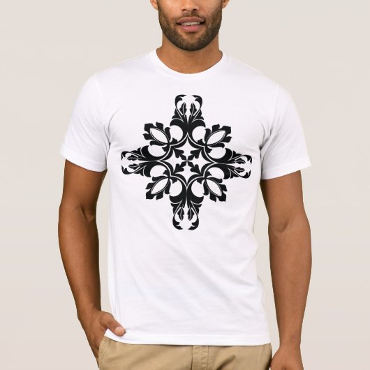 Traditional Tattoo Art Inspired Design T-Shirt (Vorderseite)
