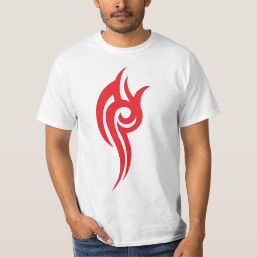 Traditional Tattoo Art Inspired Design T-Shirt (Vorderseite)