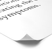 Traditional TCM Wall Art for Acupuncturist Poster (Ecke)