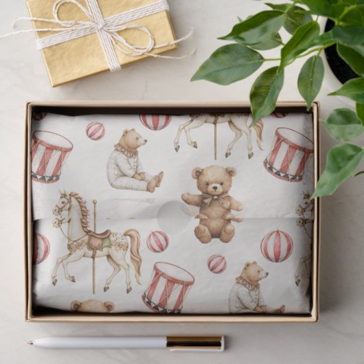 Traditional Toys Festive  Seidenpapier (Geschenk)