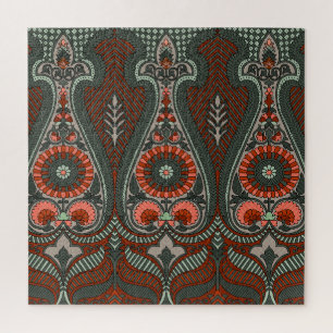 Traditionell: Druck, Weaving Design. Puzzle