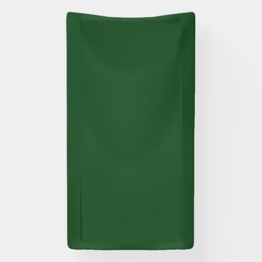 Traditionell - Dunkelgrünes Banner (Vertikal)