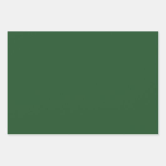 Traditionell - dunkle Mischung - Papierblätter Geschenkpapier Set (Vorderseite)