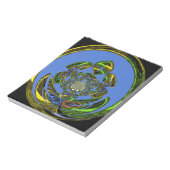 Traditionell einfach blau notizblock (Rotiert)