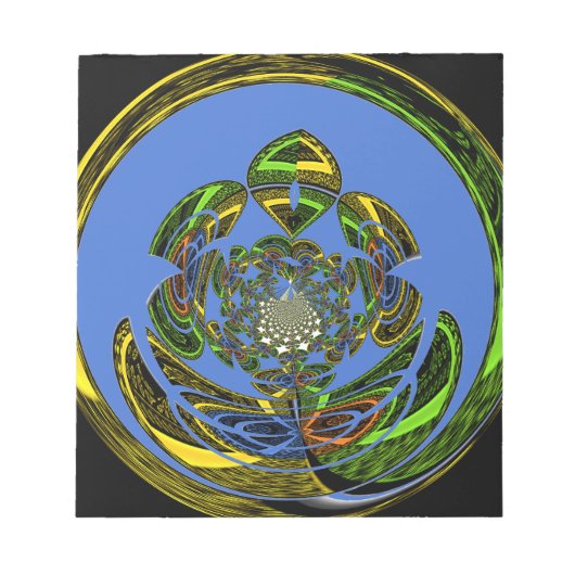 Traditionell einfach blau notizblock (Vorderseite)