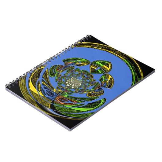 Traditionell einfach blau notizblock (Linke Seite)