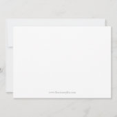 Traditionell Einladung (Rückseite)