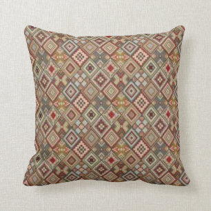 Traditionell gefärbte Anthropologie Bohemian Morok Kissen