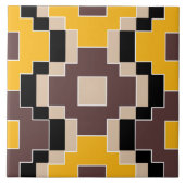 Traditionell, geometrisch, elegant, modern, Muster Fliese (Vorderseite)