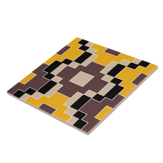 Traditionell, geometrisch, elegant, modern, Muster Fliese (Seite)