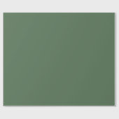 Traditionell - grün geschenkpapier (Flach)