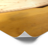 Traditionell handgefertigte Messingorerie mit Poster (Ecke)