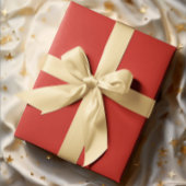 Traditionell - hell rot - Papierblätter Geschenkpapier Set