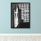 Traditionell und modern leinwanddruck (Insitu (Holzboden))