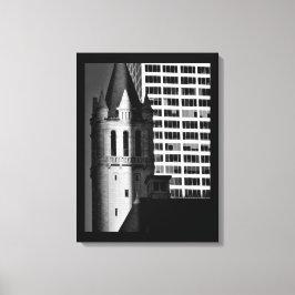 Traditionell und modern leinwanddruck