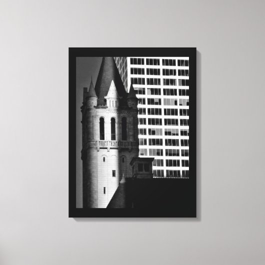 Traditionell und modern leinwanddruck (Vorderseite)