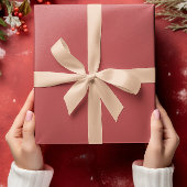 Traditionell - warmes Rot - Papierblätter Geschenkpapier Set