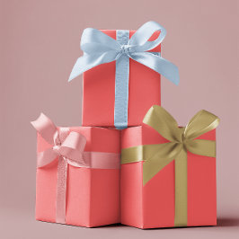 Traditionell - weiches Rot - Papierblätter Geschenkpapier Set