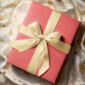 Traditionell - weiches Rot - Papierblätter Geschenkpapier Set