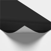 Traditionell - weiß / schwarz geschenkpapier (Ecke)