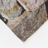 Traditionell zerbrochene Stone Pile Walls Fleecedecke (Ecke)