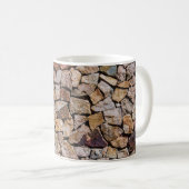 Traditionell zerbrochene Stone Pile Walls Kaffeetasse (VorderseiteRechts)