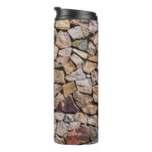 Traditionell zerbrochene Stone Pile Walls Thermosbecher (Nach rechts gedreht)