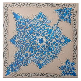 Traditionelle adalusische Keramik Kunst Nr. 9 Fliese