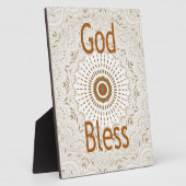 Traditionelle afrikanische Motif Design Art Print Fotoplatte (Seite)