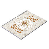 Traditionelle afrikanische Motif Design Art Print Notizblock (Linke Seite)