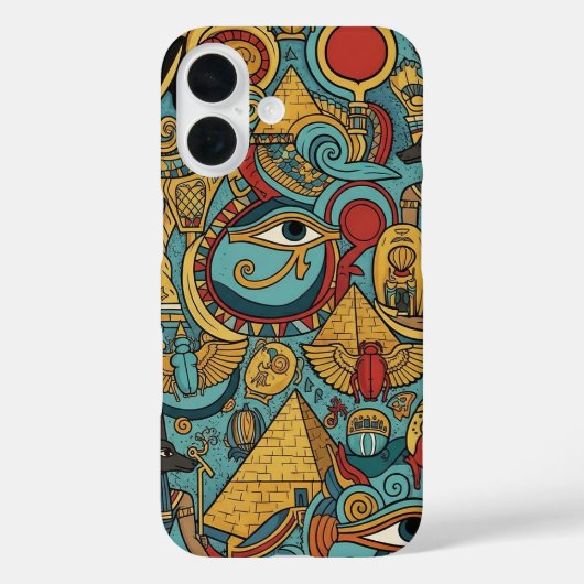 TRADITIONELLE ÄGYPTISCHE KUNST Case-Mate iPhone HÜLLE (Rückseite)