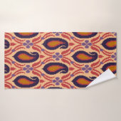 Traditionelle Allover Designart, Hintergrund, Deko Badehandtuch (Badehandtuch)