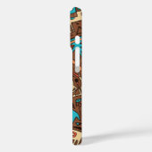 traditionelle Apache-Indianer-Kunst Case-Mate iPhone Hülle (Rückseite / Links)