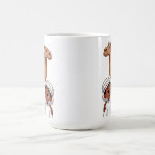Traditionelle arabische Falkenjagd Kaffeetasse (Mittel)