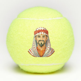 Traditionelle arabische oder muslimische Mütze Tennisbälle