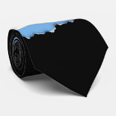 Traditionelle Argentinien-Flagge Krawatte (Gerollt)