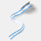 Traditionelle Argentinien-Flagge Satinband (Rückseite)