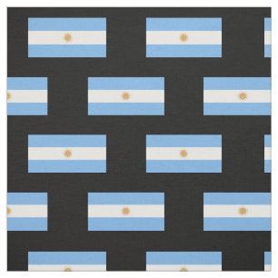 Traditionelle Argentinien-Flagge Stoff