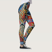 Traditionelle armenische Kunst Leggings (Rechts)