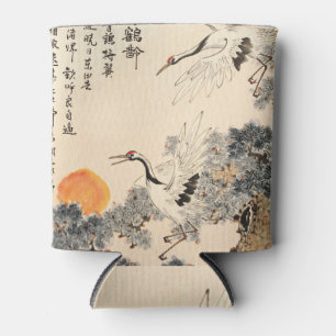 Traditionelle asiatische Malerei: klassische Kunst Dosenkühler