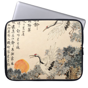 Traditionelle asiatische Malerei: klassische Kunst Laptopschutzhülle