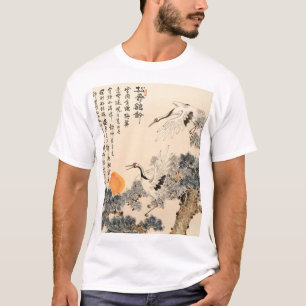 Traditionelle asiatische Malerei: klassische Kunst T-Shirt