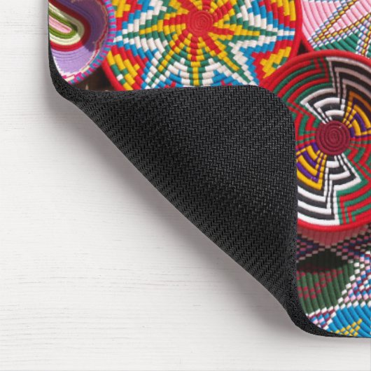 Traditionelle äthiopische Körbe Mousepad (Ecke)