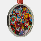 Traditionelle äthiopische Körbe Ornament Aus Metall (Rechts)