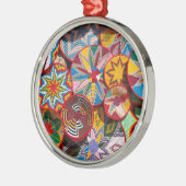 Traditionelle äthiopische Körbe Ornament Aus Metall (Links)