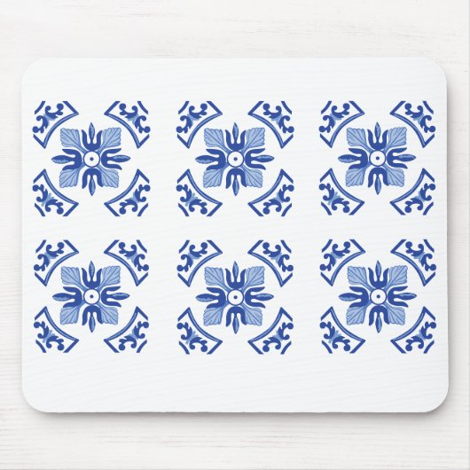 Traditionelle Azulejos Mousepad (Vorne)
